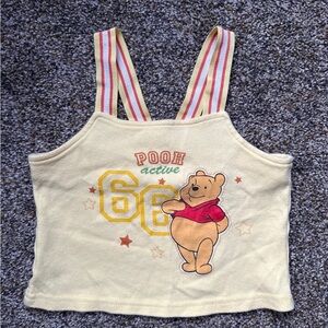 Winnie the Pooh Yellow Tank Top